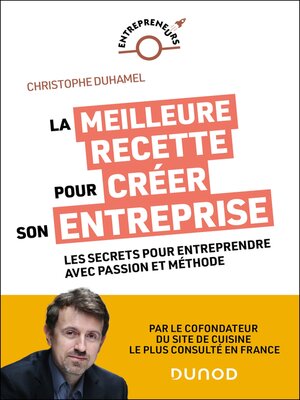 cover image of La meilleure recette pour créer son entreprise